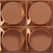 Ekena Millwork 11 7/8in. W x 11 7/8in. H Adonis EnduraWall Decorative 3D Wall Panel Covers 0.98 Sq. Ft. WP12X12ADBCO - alternate 1